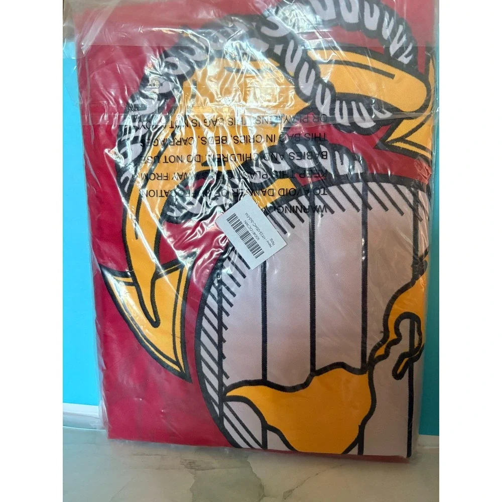 USMC Flags 3x5 Outdoor Heavy Duty Double Sided Nylon Vivid Color 0041